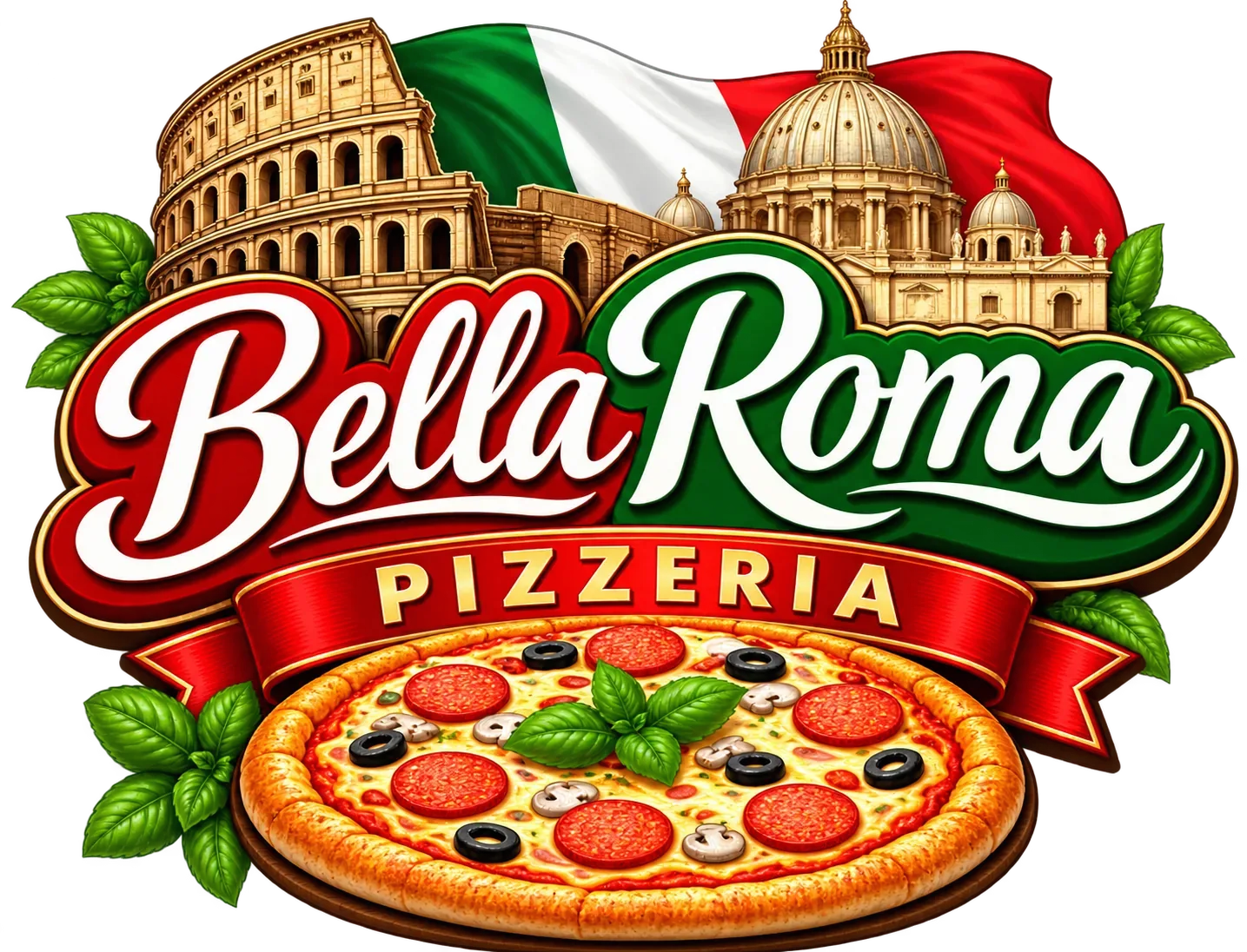 Bella Roma – Pizza · Pasta · Desserts · Salate